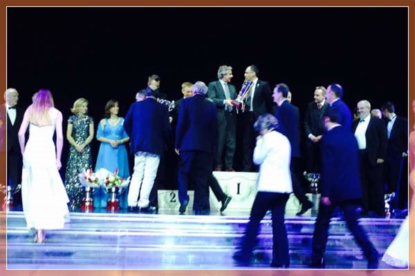 Premiazione Piero Lorenzo Zanchi e Giovanni Agnese